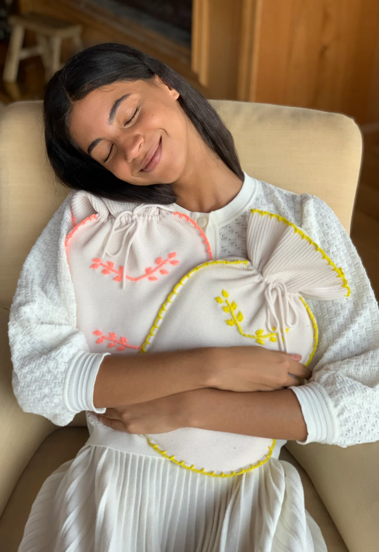 La bouillotte en maille