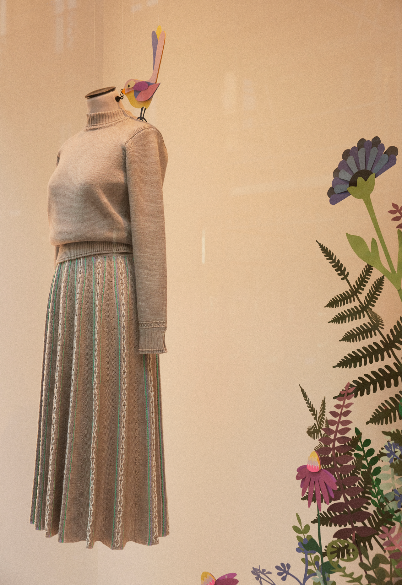 la vitrine d'automne