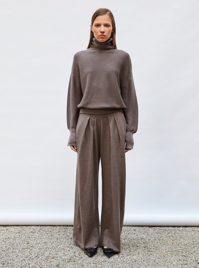 pull fin col montant - Image principale