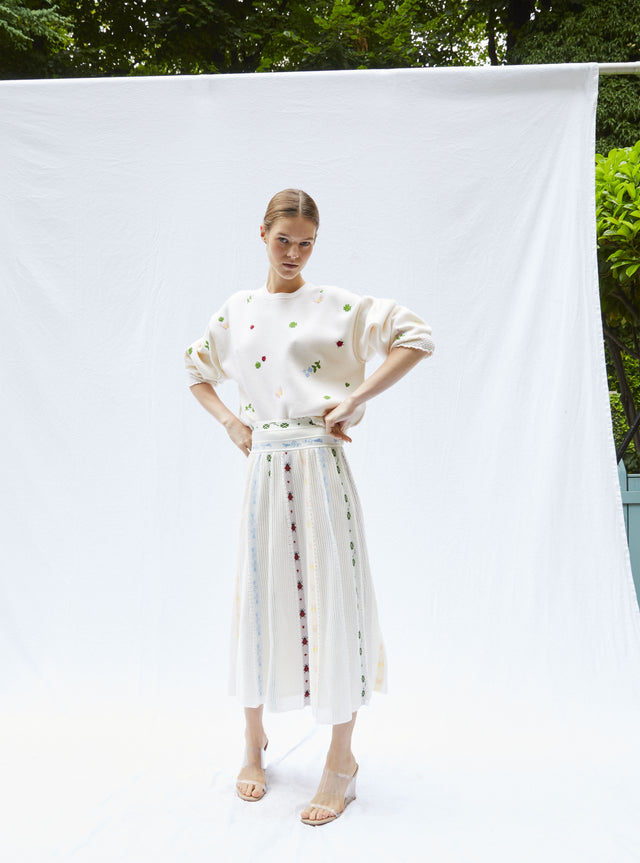 jupe longue maille grigri - Image principale