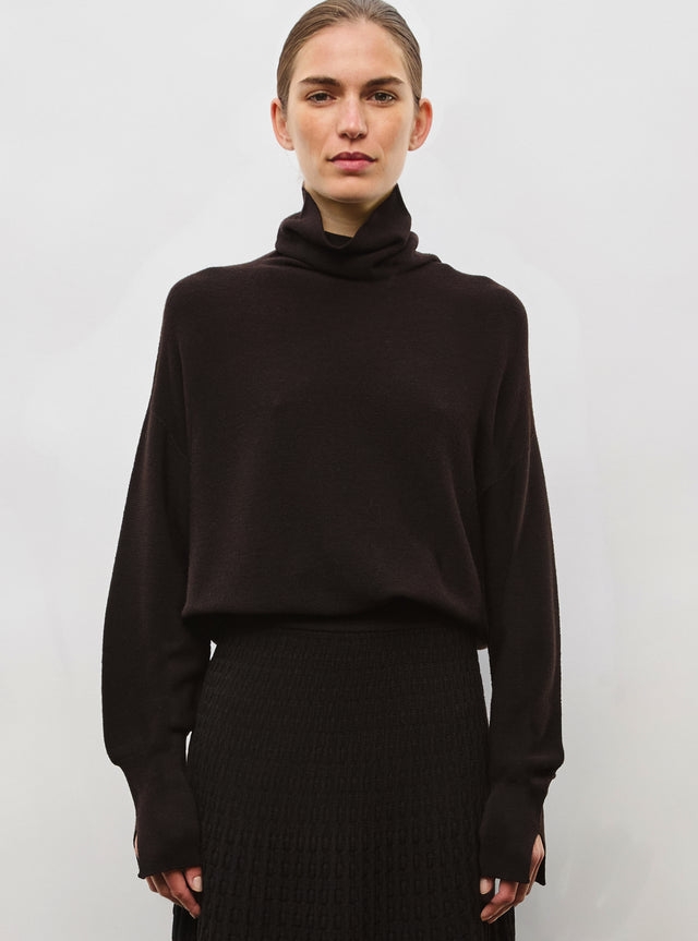 Pull fin col montant - Image principale