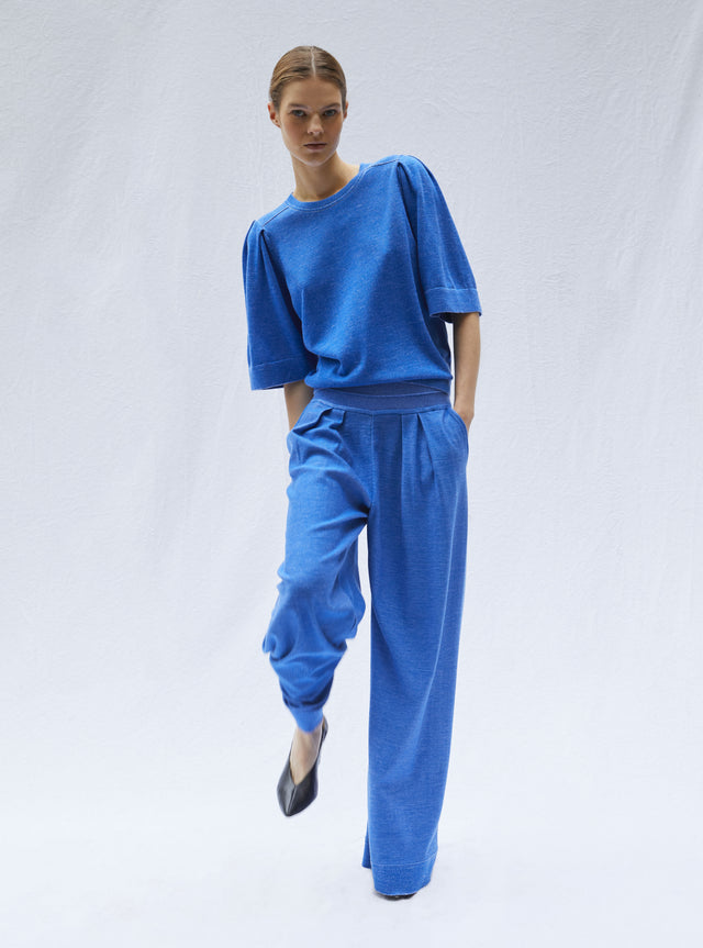 pantalon fluide maille - Image principale