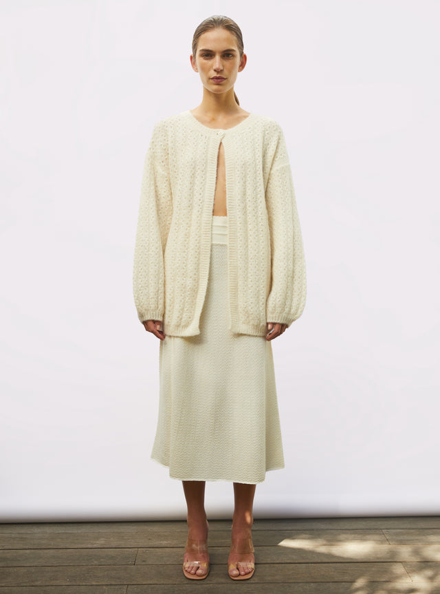 Soft knit cardigan - Image principale