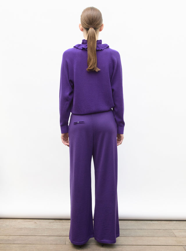Fluid knit pants - Image principale
