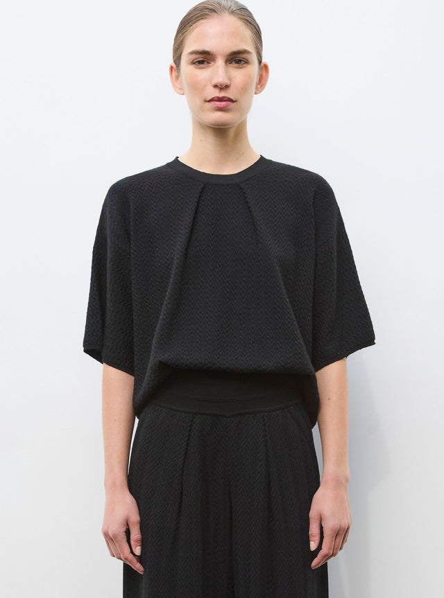 Top fin maille chevron - Image principale