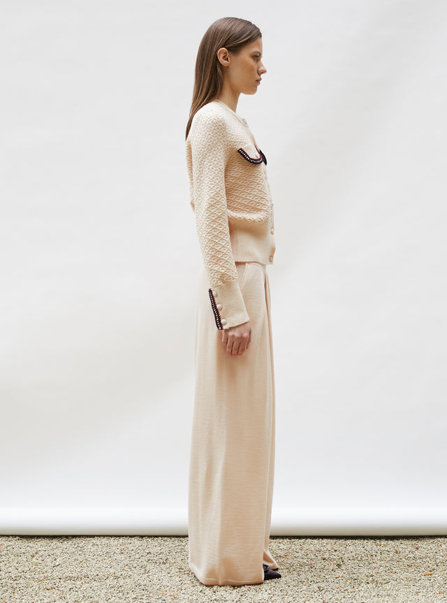 Fluid knit pants - Image principale