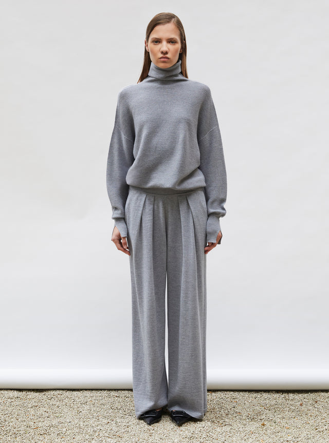 pull fin col montant - Image principale