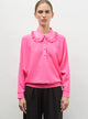 Top ample col dentelle