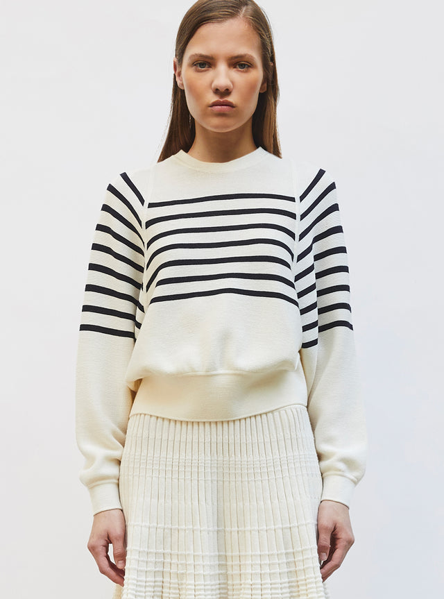 pull fin larges emmanchures - Image principale