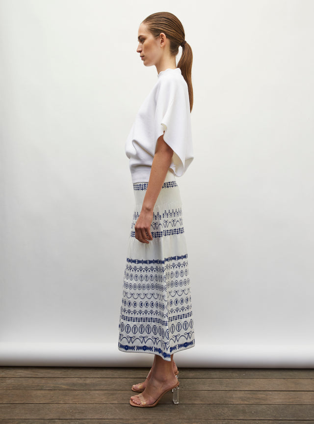 Top sans manches col croquet - Image principale