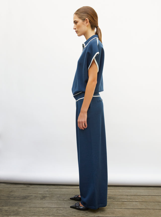 pantalon fluide maille - Image principale