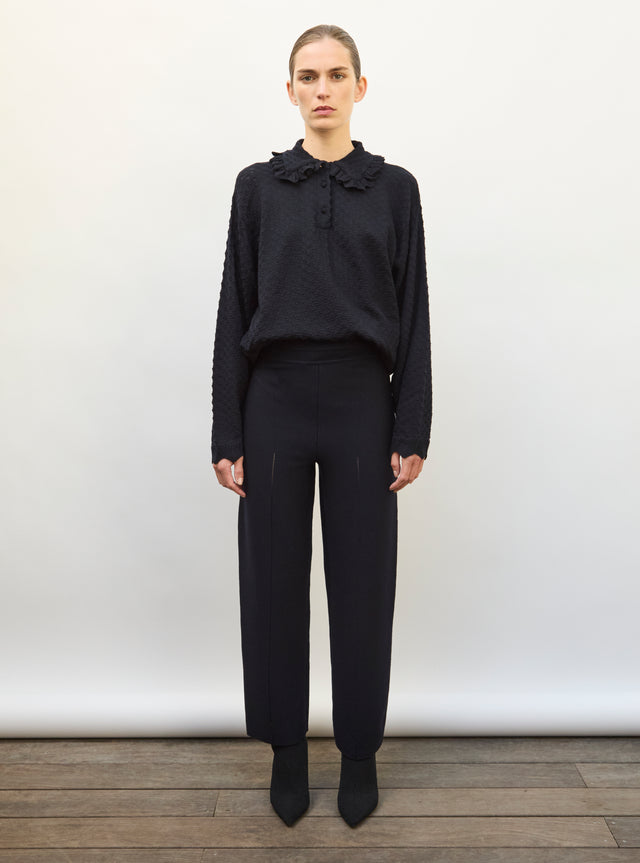 7/8 pants in milano knit - Image principale
