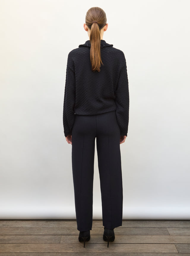 7/8 pants in milano knit - Image principale