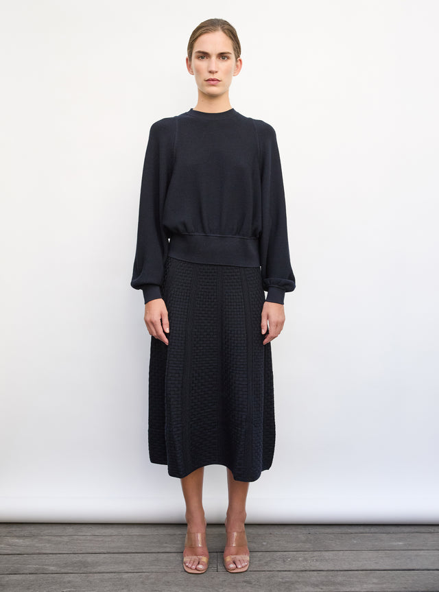 Fine sweater wide armholes - Image principale