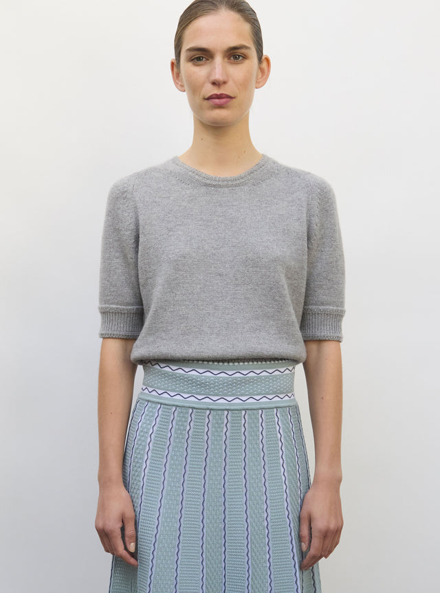 Elbow-length sleeves top - Image principale