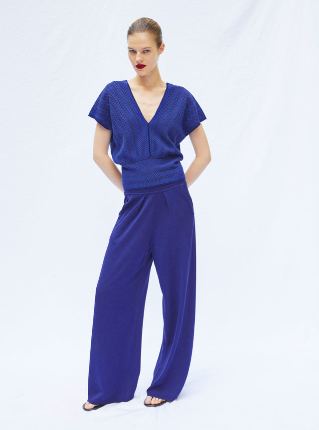 pantalon fluide maille légère - Image principale