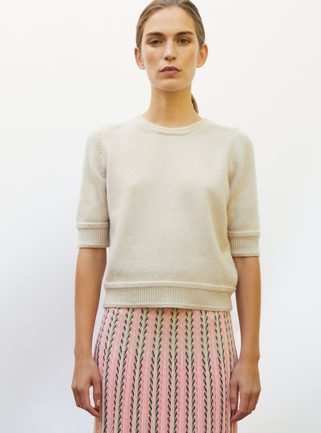 top maille manches coudes - Image principale