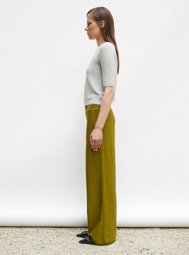 fine top with elbow-length sleeves - Image principale