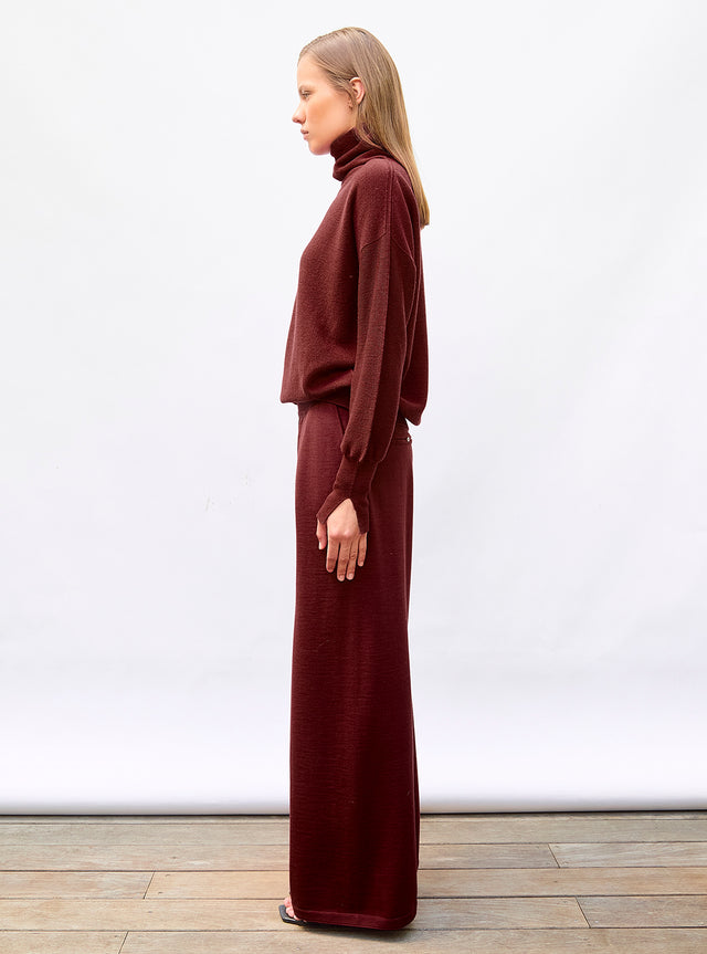 Fluid knit pants - Image principale