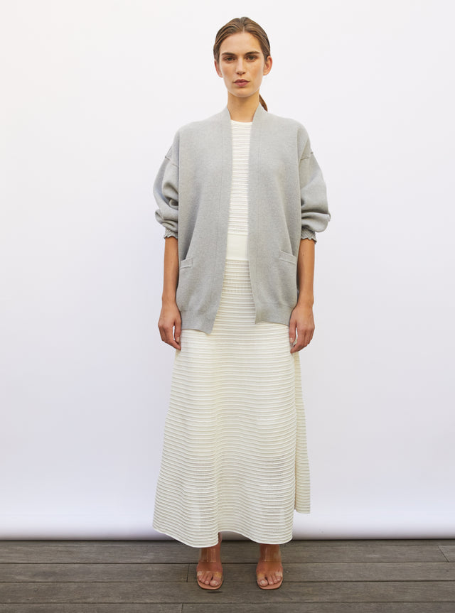 cardigan finitions smockées - Image principale