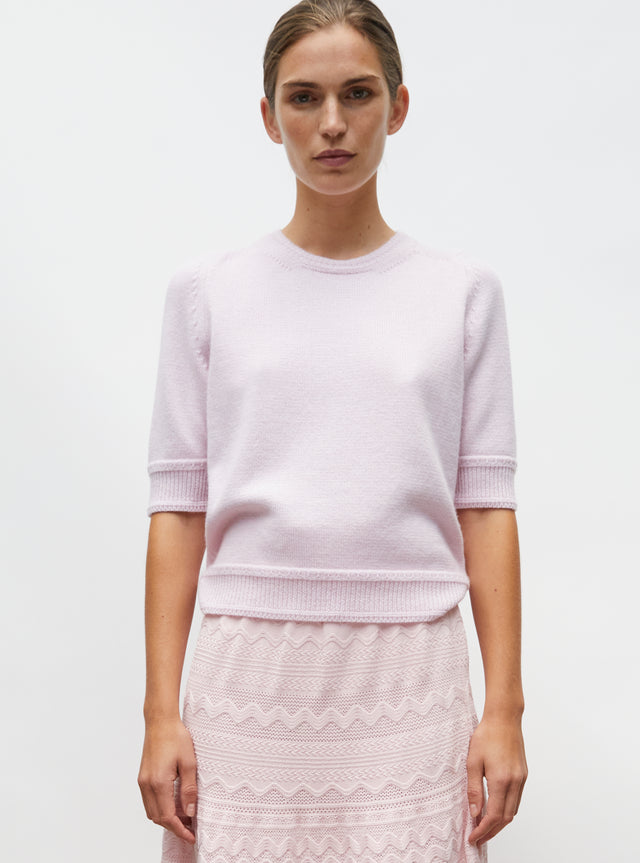 top maille manches coudes - Image principale