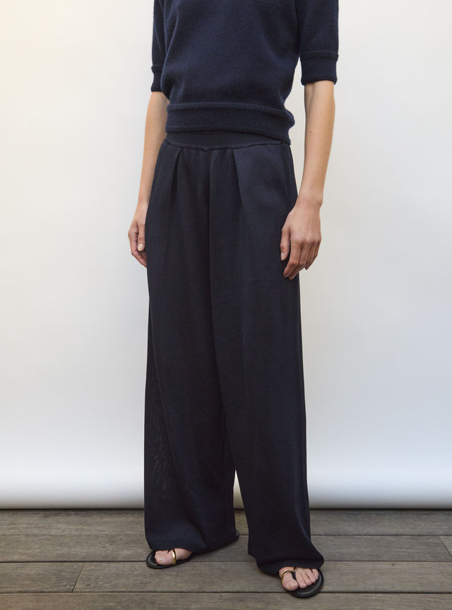 lightweight fluid knit pants - Image principale