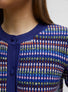 Cardigan de luxe femme - Cardigan moelleux multicolore Indigo-multi