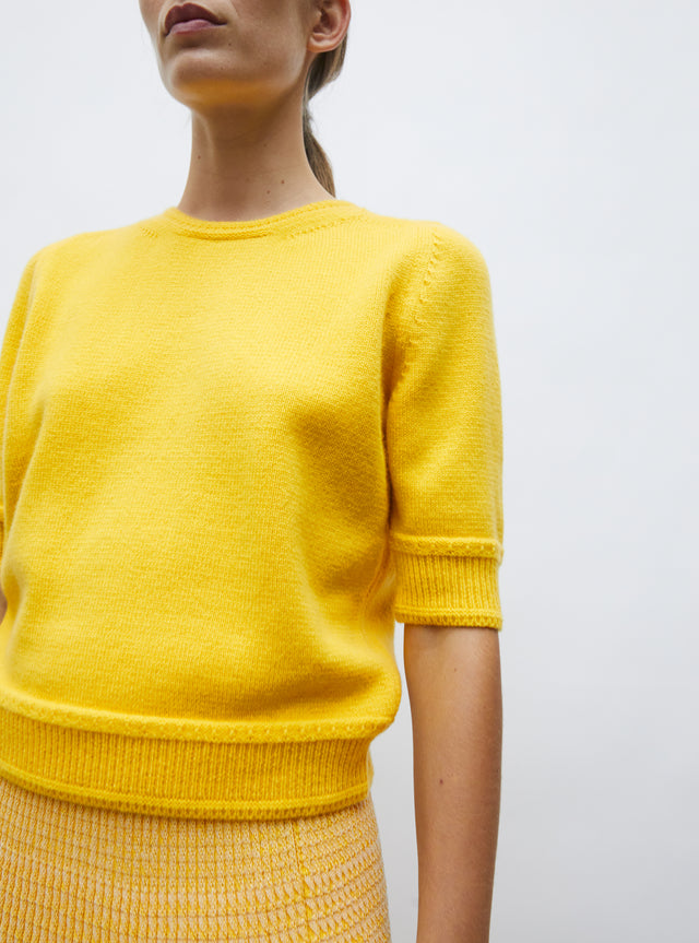 top maille manches coudes - Image principale