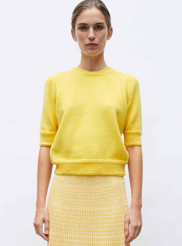 top maille manches coudes - Image principale