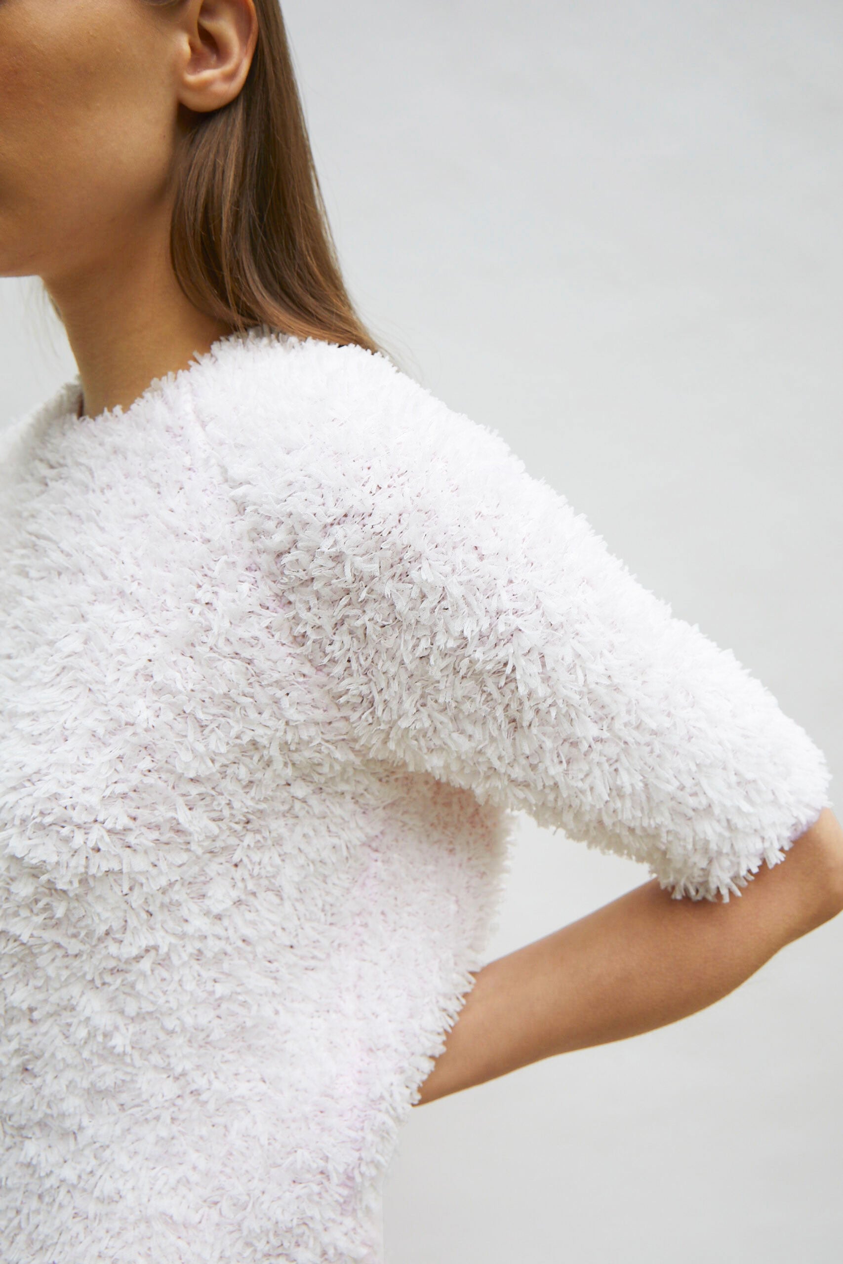 Top plumetis manches coudes Pétale - Molli