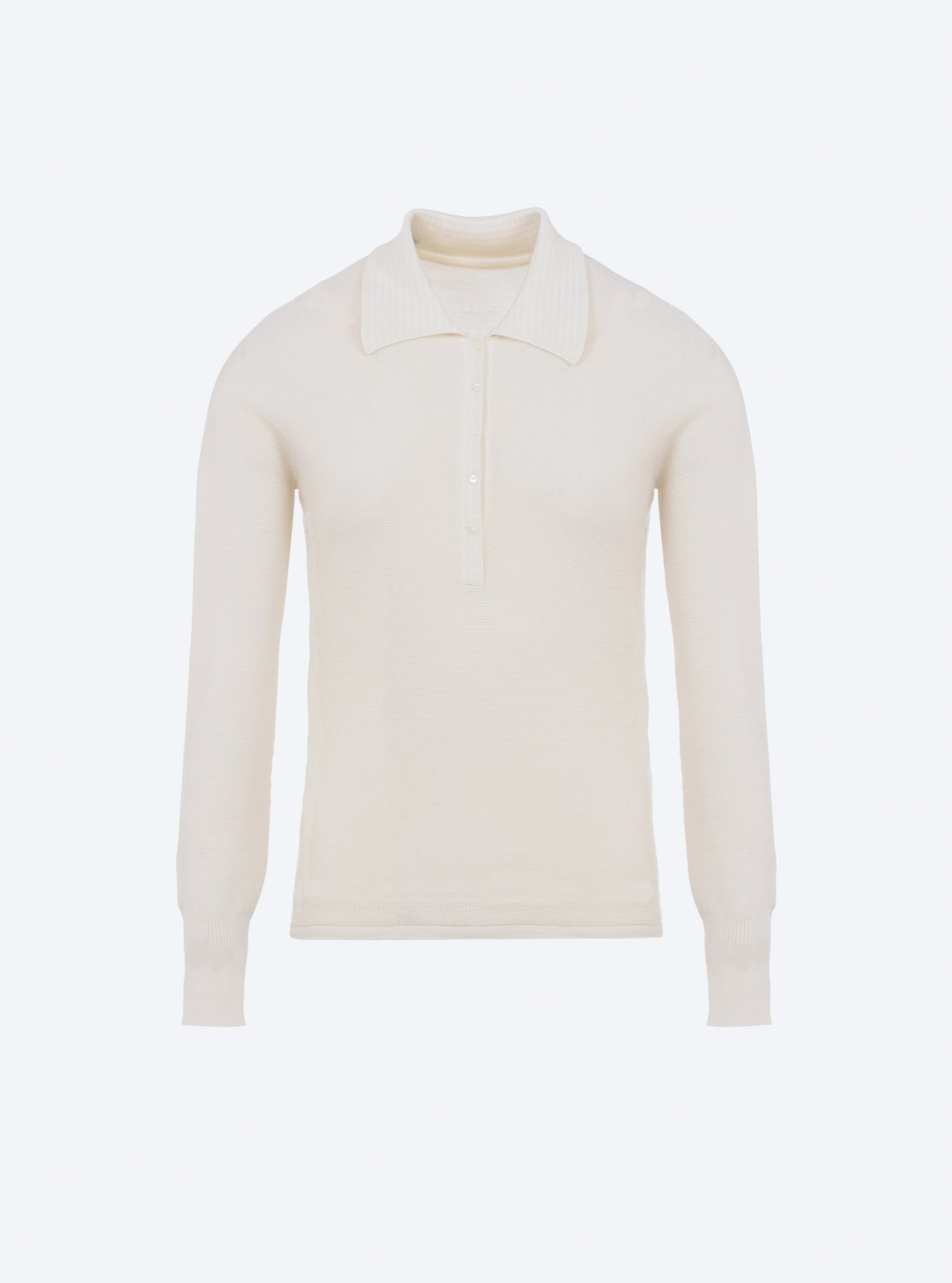 Polo fin en maille point mousse - Molli