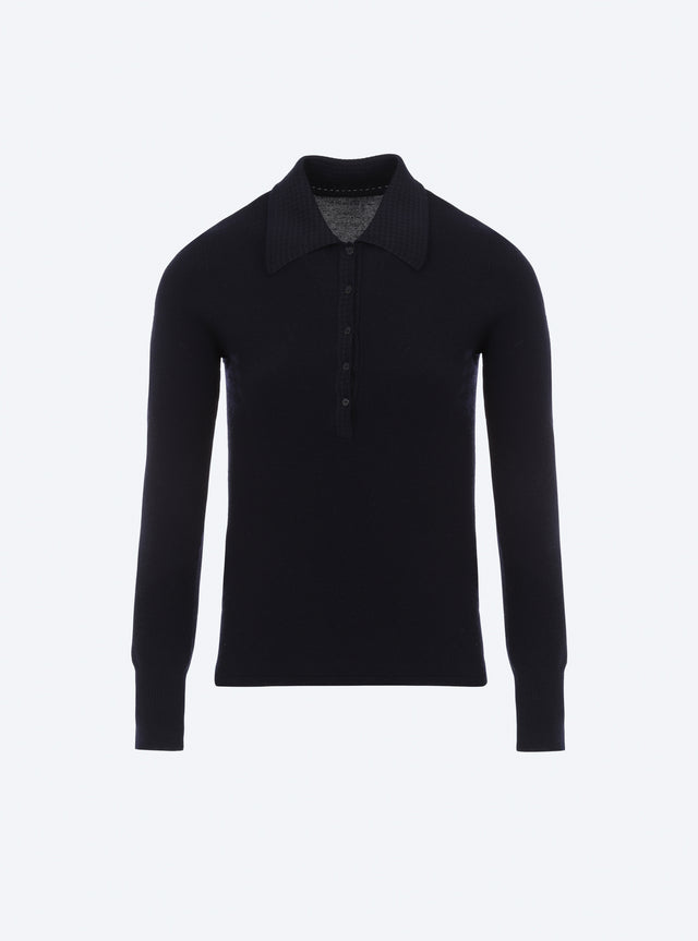 polo fin en maille - Image principale