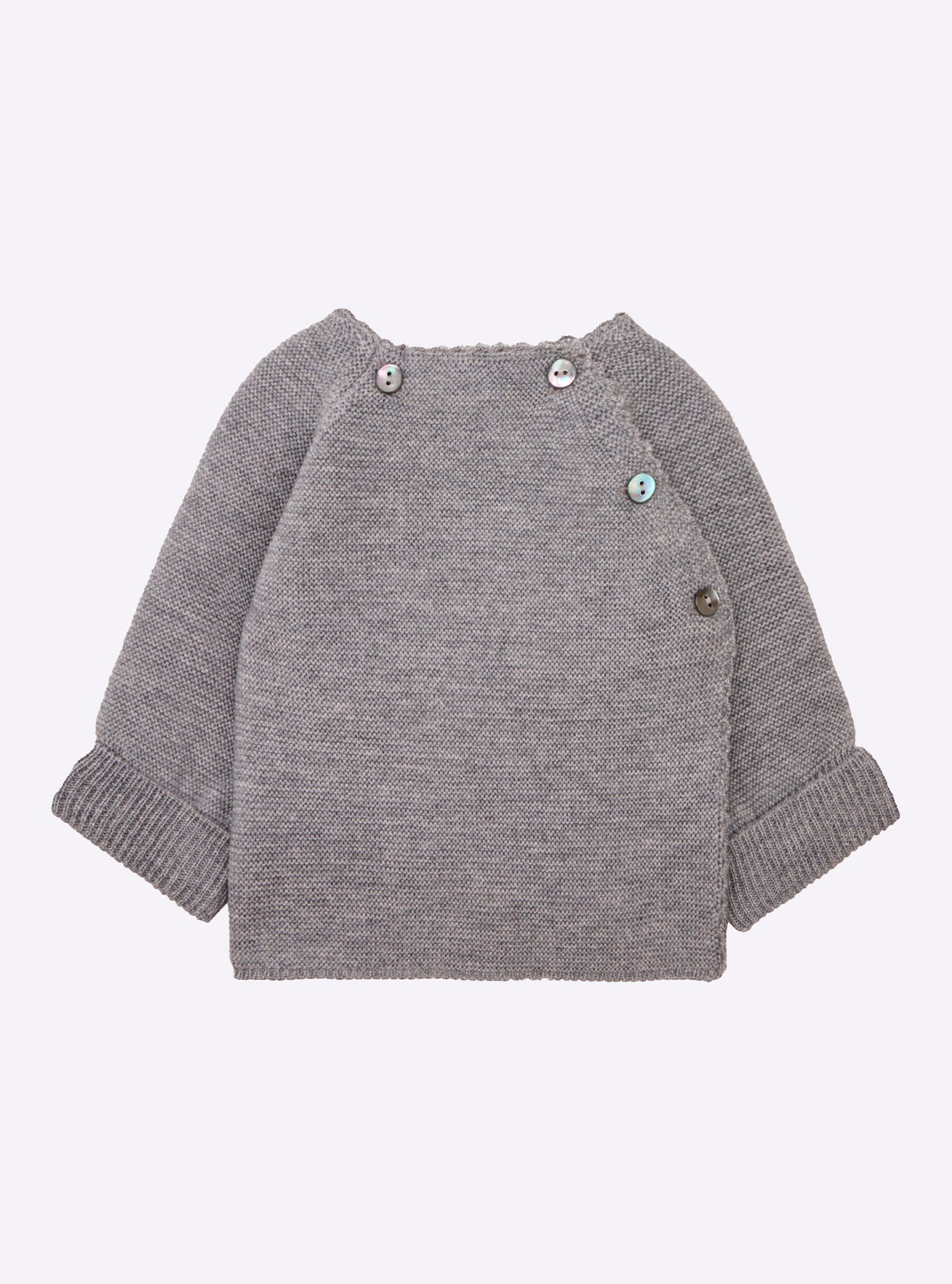 Brassière simple à picots  - Vêtement en maille de luxe Molli