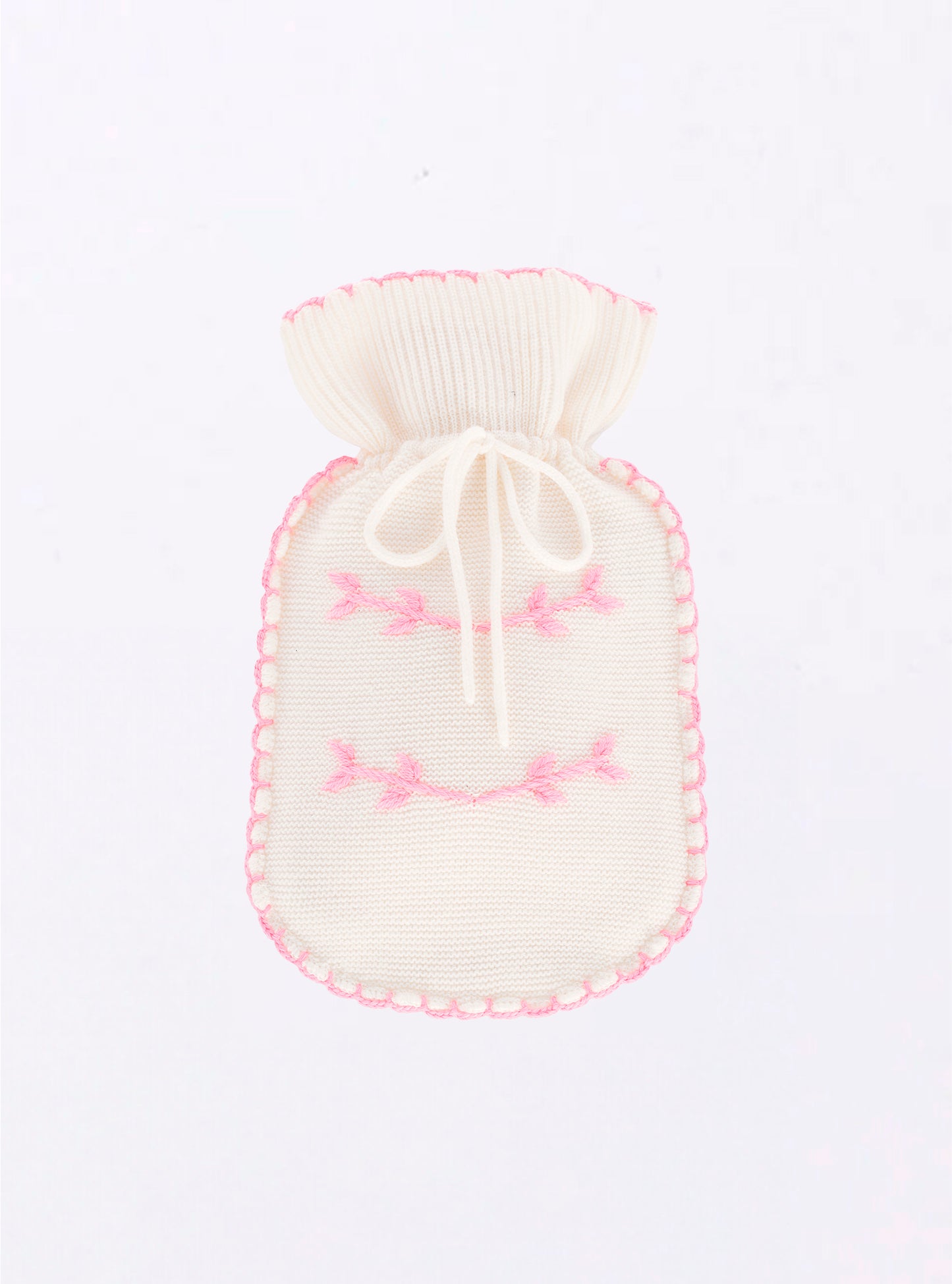 Petite bouillotte en maille - Accessoire en maille de luxe Molli