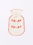 Small knitted hot water bottle