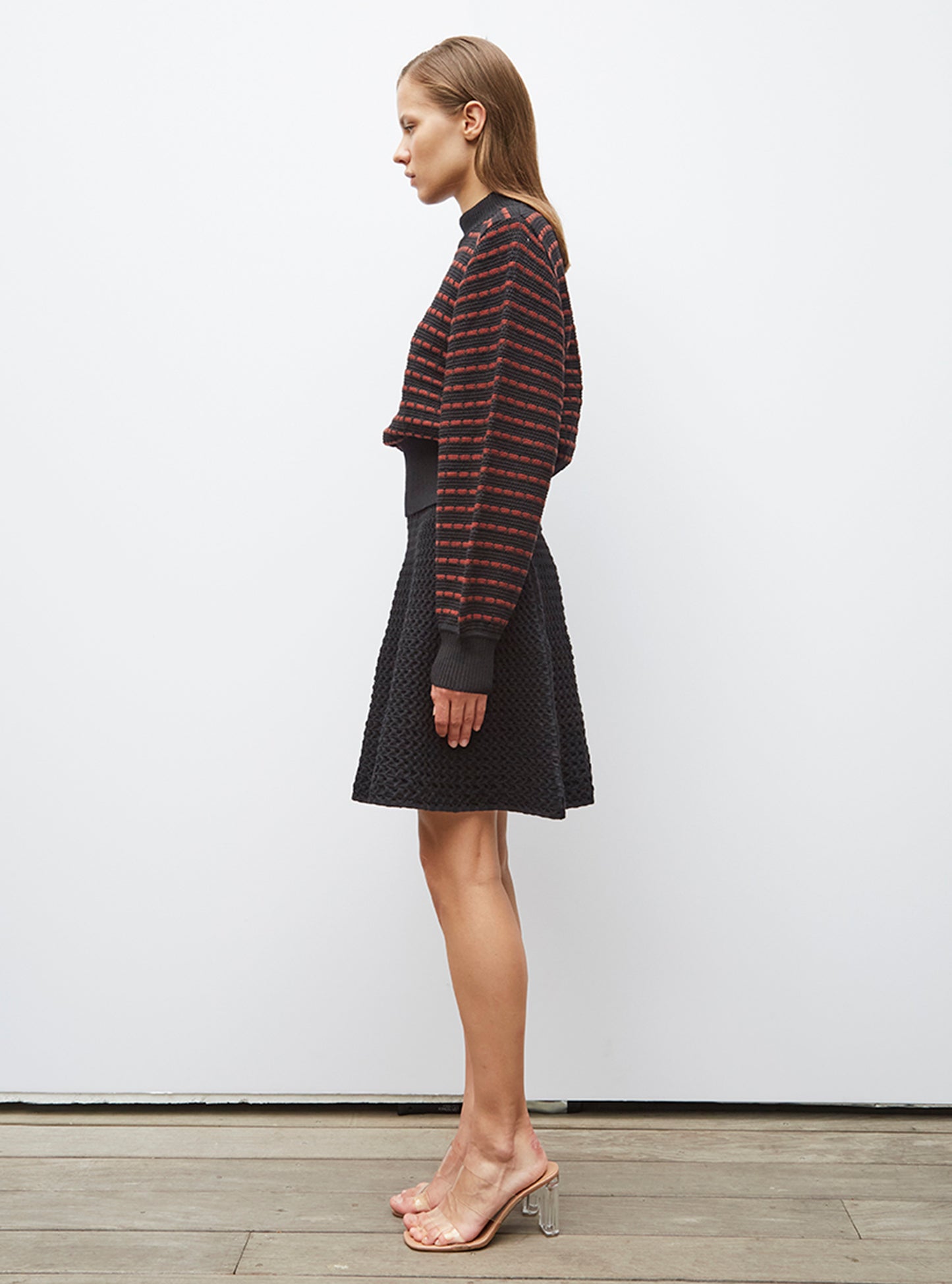 Tops de luxe femme - Pull à manches blousantes
