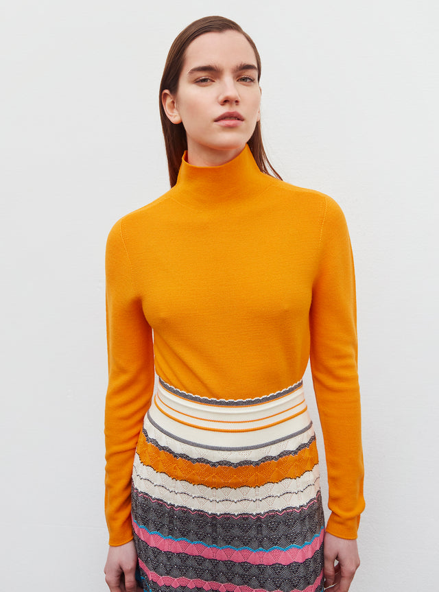 pull droit col montant - Image principale