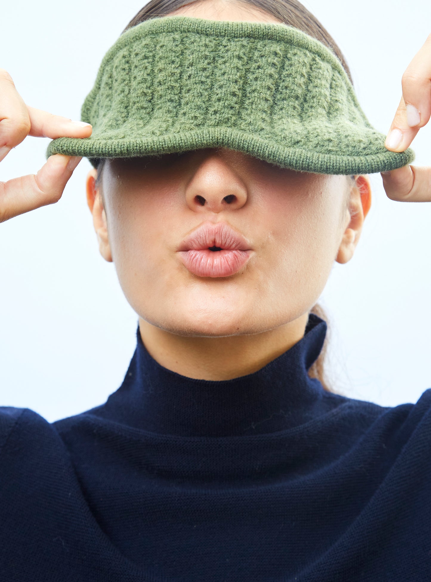 Loup de voyage en maille - Accessoire en maille de luxe Molli