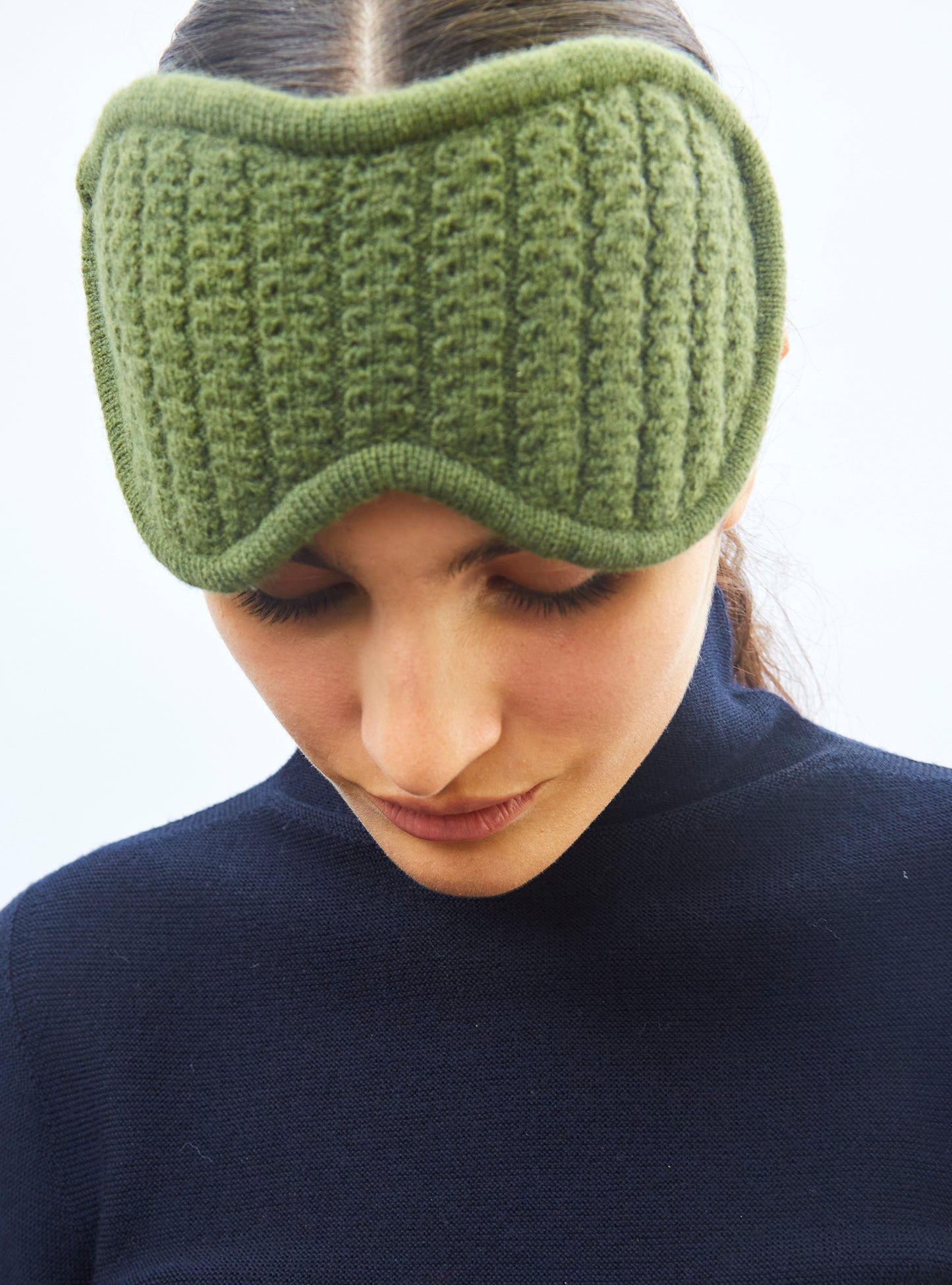 Loup de voyage en maille - Accessoire de luxe femme