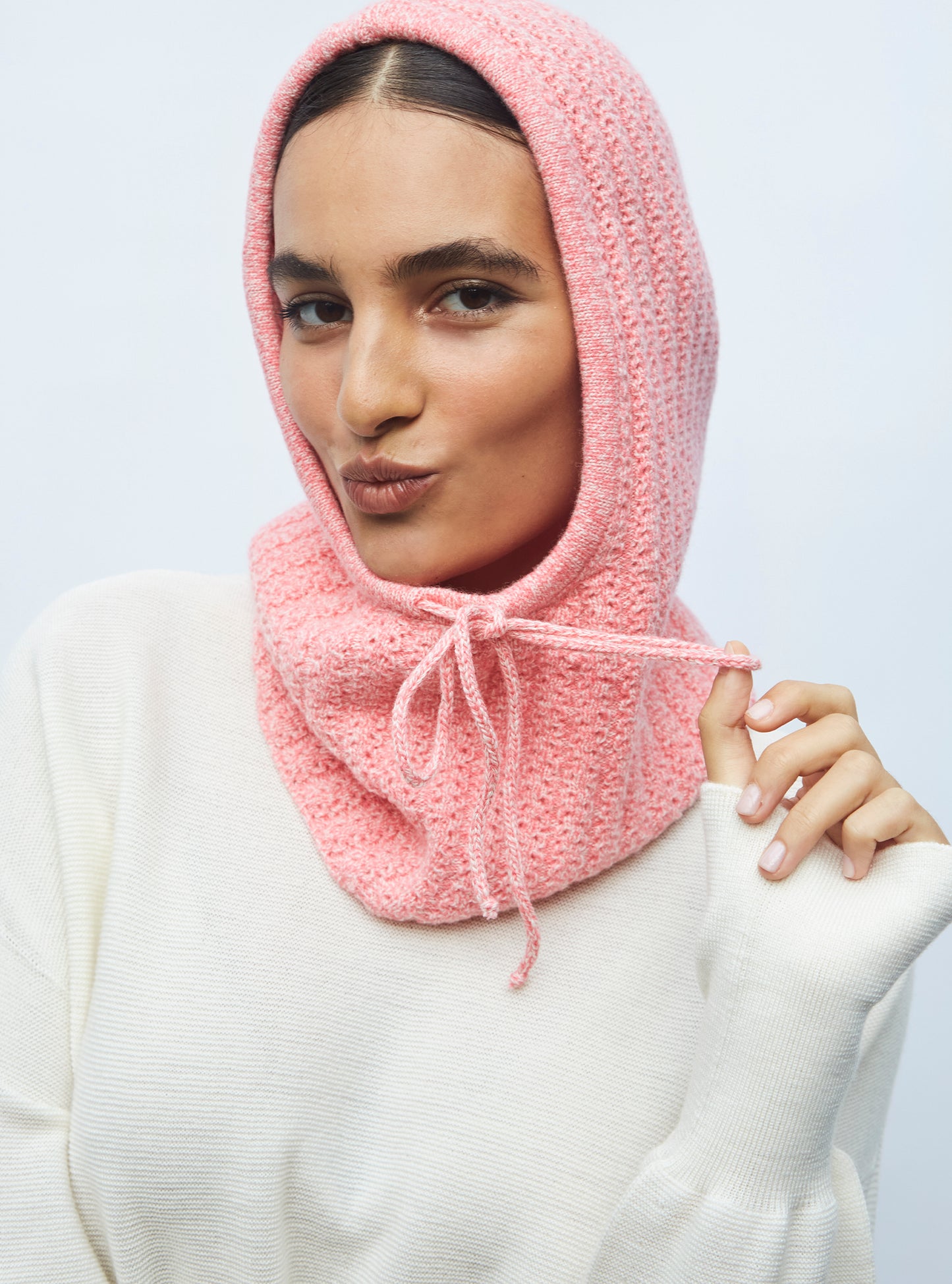 Cagoule de luxe femme - Cagoule en laine