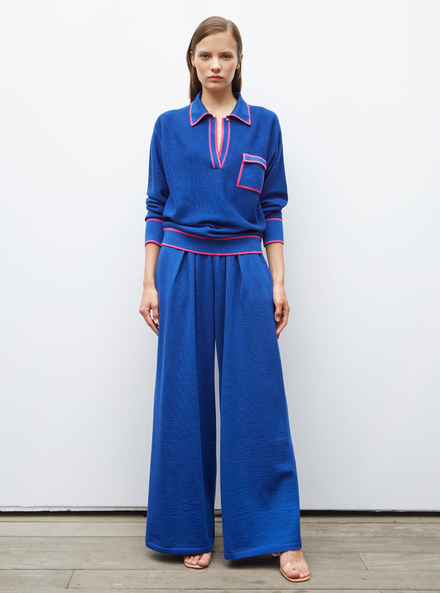 pantalon fluide maille - Image principale