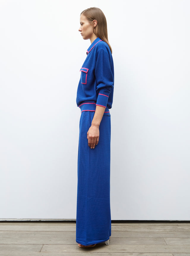 pantalon fluide maille - Image principale