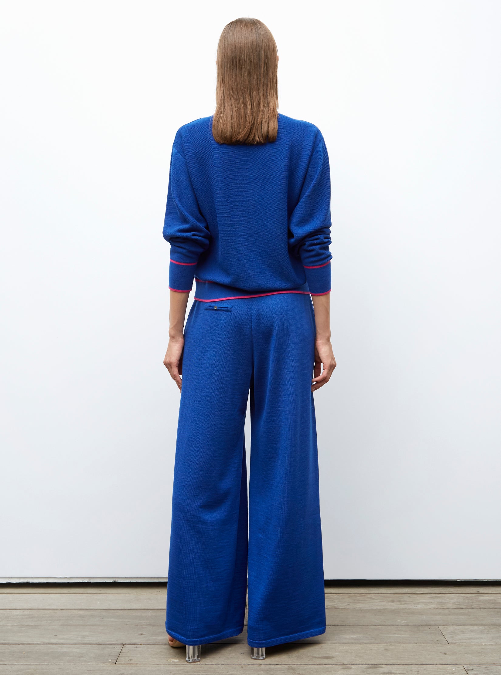 Pantalon fluide en maille - Pantalons de luxe