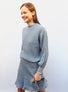Sweater fin en maille torsade - Molli