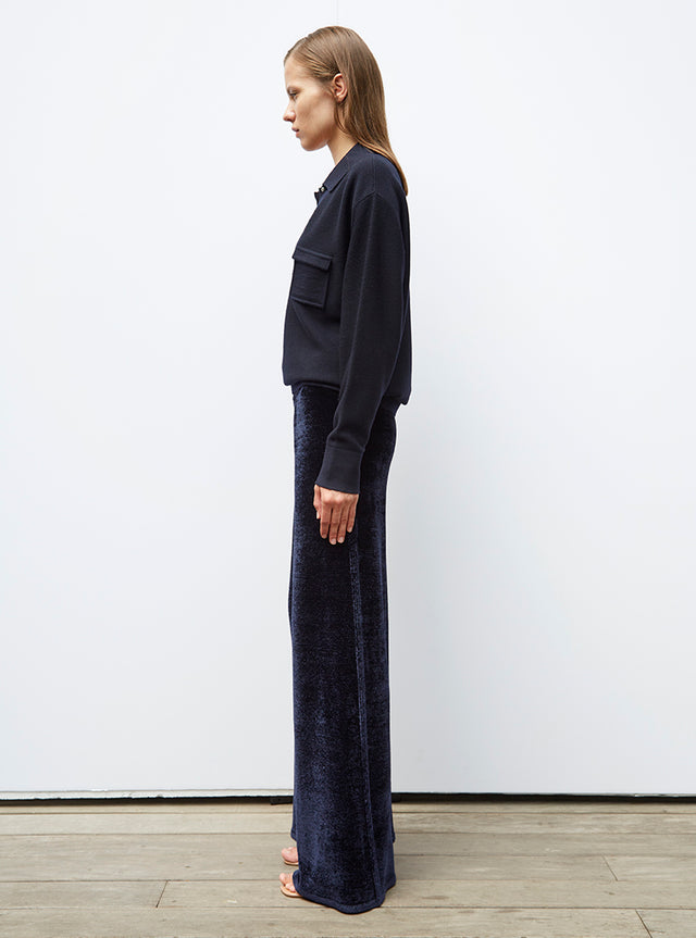 pantalon en maille velours - Image principale