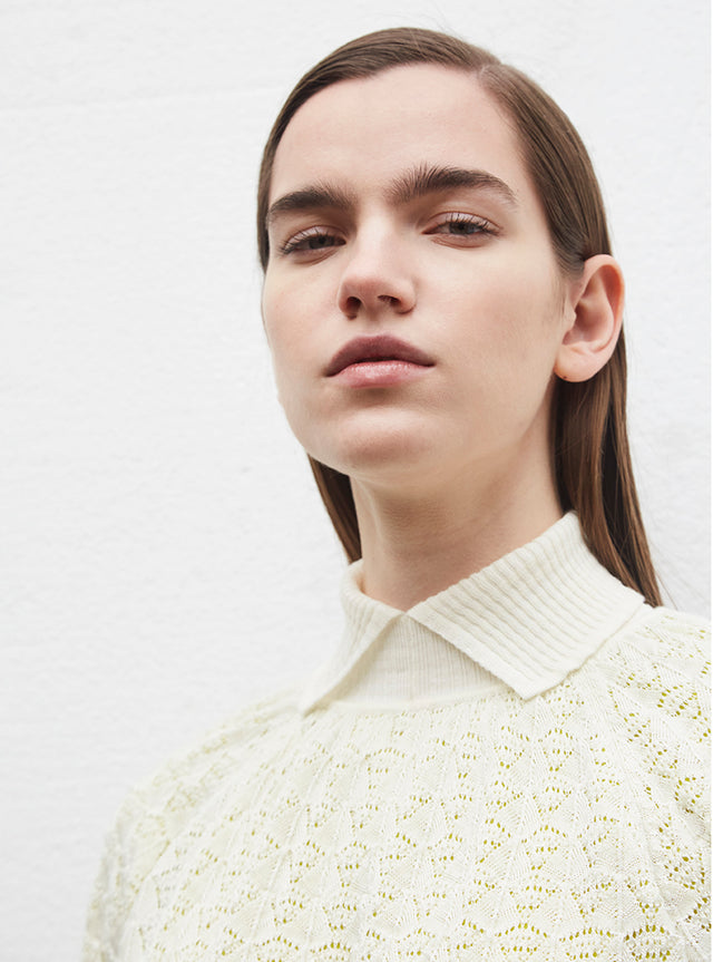 top fin en maille précieuse - Image principale