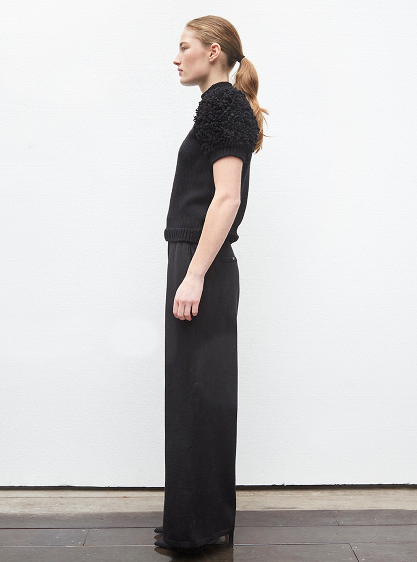 Top en maille pompon - Tops de luxe