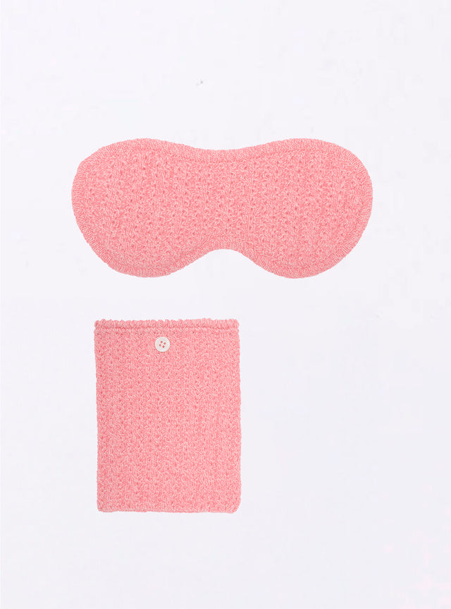 knitted sleep mask - Image principale