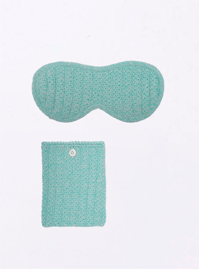 knitted sleep mask - Image principale