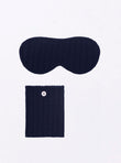 Knitted sleep mask